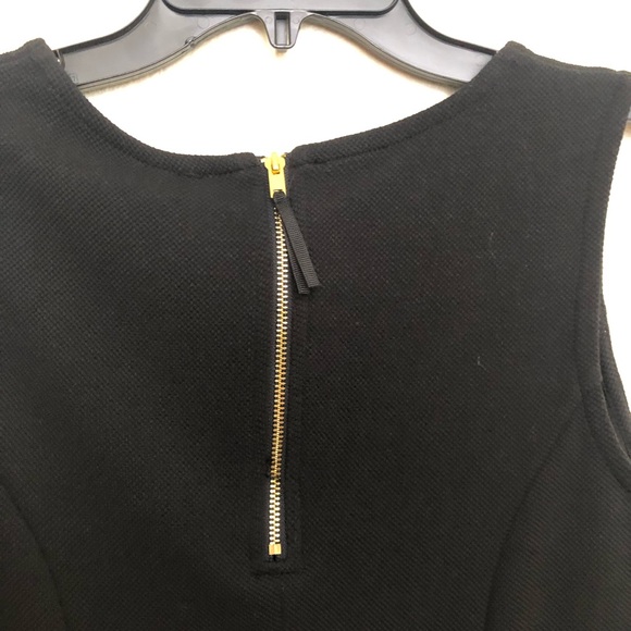 ELLE Womens Small Black Peplum V-Neck Top Knit Tank Sleeveless NWT $40 - Picture 11 of 14